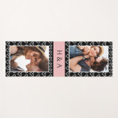 Create Your Own Photo Collage Monogram Yogamatte (Vorderseite (Horizontal))
