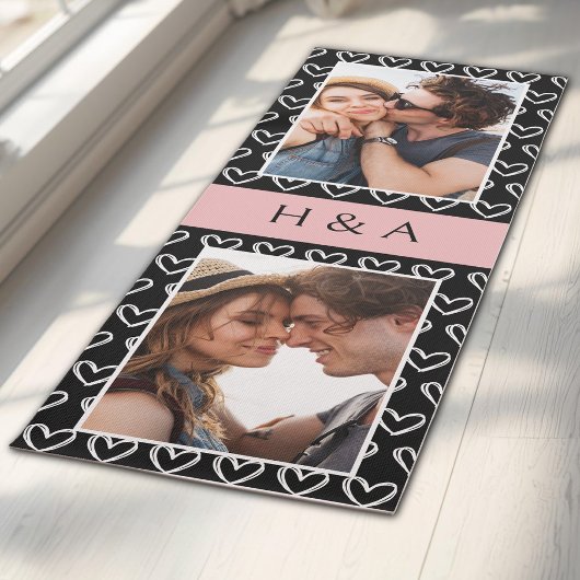Create Your Own Photo Collage Monogram Yogamatte
