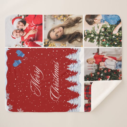 Create Your Own Photo Collage Sherpadecke (Vorderseite (Horizontal))