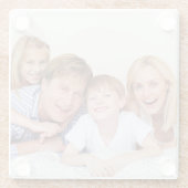 Create Your Own Photo Custom Pic DIY Glasuntersetzer (Rückseite)