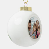 Create Your Own Photo Custom Pic DIY Keramik Kugel-Ornament (Links)