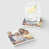 Create Your Own Photo Custom Pic DIY Steinuntersetzer (Seitenansicht)