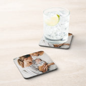 Create Your Own Photo Custom Pic Double Sided Getränkeuntersetzer (Rechte Seite)