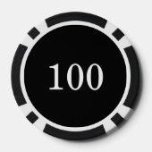 Create Your Own Photo Custom Pic Pokerchips (Rückseite)