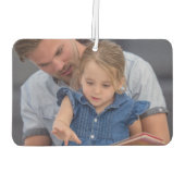 Create Your Own Photo Custom Picture DIY Autolufterfrischer (Rückseite)