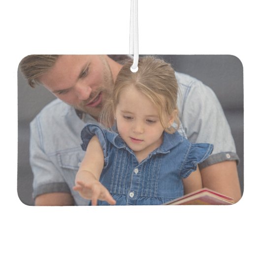 Create Your Own Photo Custom Picture DIY Autolufterfrischer (Vorderseite)