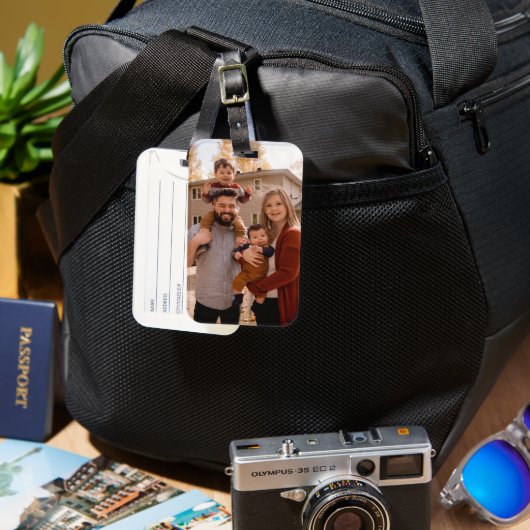 Create Your Own Photo Custom Picture DIY Gepäckanhänger (Vorderseite & Rückseite)