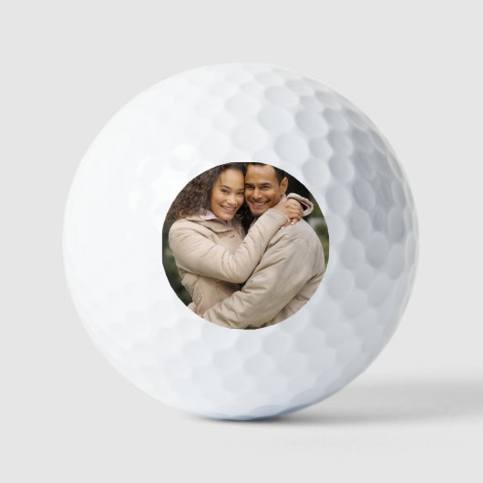 Create Your Own Photo Custom Picture DIY Golfball (Vorderseite)