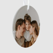 Create Your Own Photo Custom Picture DIY  Ornament (Vorderseite)
