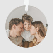 Create Your Own Photo Custom Picture DIY  Ornament (Rückseite)