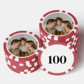 Create Your Own Photo Custom Picture DIY Pokerchips (Stapel)