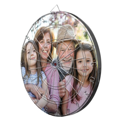 Create your Own Photo Dartscheibe (Vorderseite rechts)