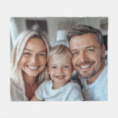 Create Your Own Photo Fleecedecke (Vorderseite (Horizontal))