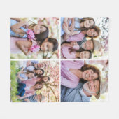 Create your Own Photo Fleecedecke (Vorderseite (Horizontal))