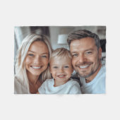 Create Your Own Photo Fleecedecke (Vorderseite (Horizontal))