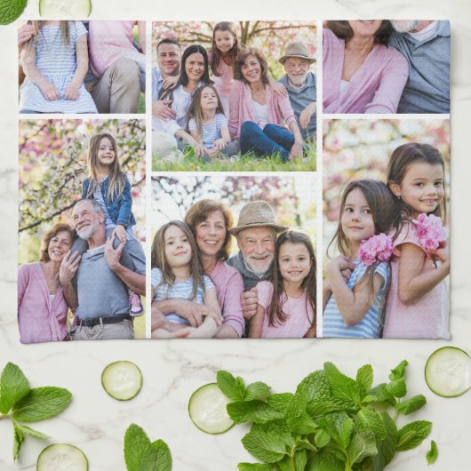 Create Your Own Photo Geschirrtuch (Gefaltet)