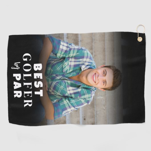 Create your Own Photo Golfhandtuch (Horizontal)