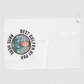 Create your Own Photo Golfhandtuch (Horizontal)