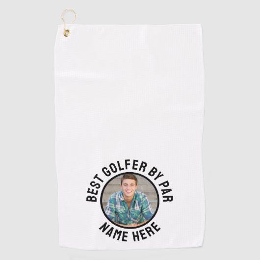 Create your Own Photo Golfhandtuch (Vorderseite)