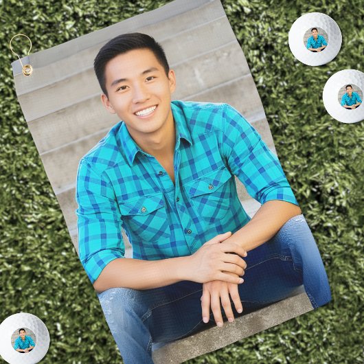 Create your Own Photo Golfhandtuch