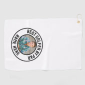 Create your Own Photo Golfhandtuch (Horizontal)
