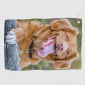 Create your Own Photo Golfhandtuch (Horizontal)