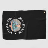 Create your Own Photo Golfhandtuch (Horizontal)