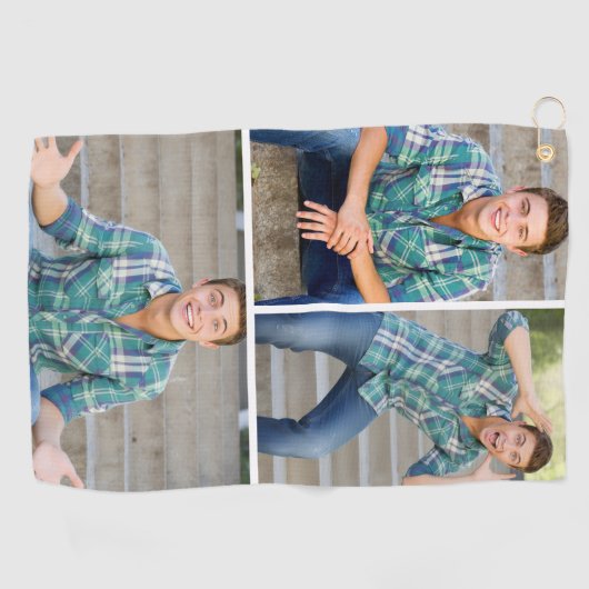 Create your Own Photo Golfhandtuch (Horizontal)