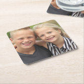 Create your own Photo Rechteckiger Pappuntersetzer (angewinkelt)