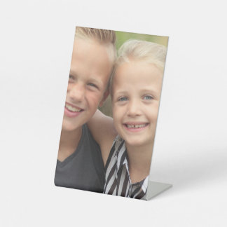 Create Your Own Photo Sockelschild