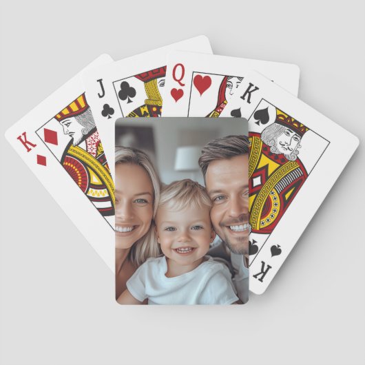 Create Your Own Photo Spielkarten (Rückseite)