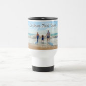 Create Your Own Photo Travel Mug Gift Custom Text Reisebecher (Mittel)