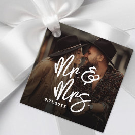 Create Your Own Photo Wedding Geschenkanhänger