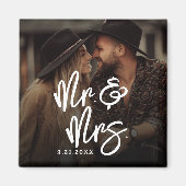 Create Your Own Photo Wedding Magnet (Vorne)