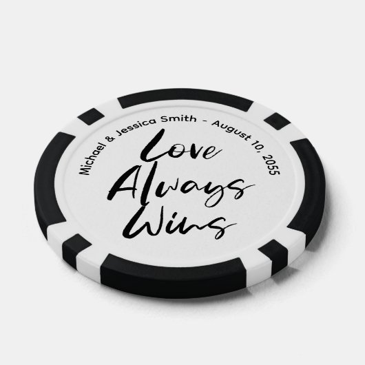 Create Your Own Photo Wedding Pokerchips (Einzeln)