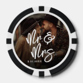 Create Your Own Photo Wedding Pokerchips (Vorderseite)