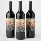 Create Your Own Photo Weinetikett (Flaschen)