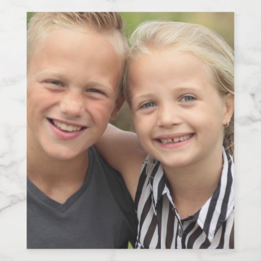 Create Your Own Photo Weinetikett (Einzelnes Label)