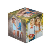 Create Your Own Picture 5 Side Photos Würfel (Rückseite Schrägansicht)