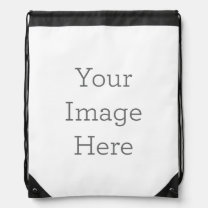 Create Your Own Polyesterdrawstring Backpack Sportbeutel