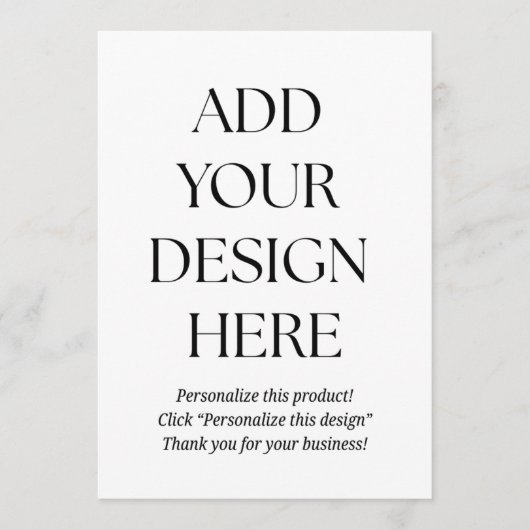 Create Your Own Postcard Dankeskarte (Vorderseite)