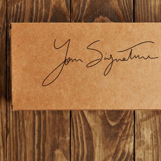 Create Your Own Professional Office Signature Self Permastempel