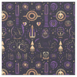 Create Your Own Purple & Gold Sacred Symbols Black Stoff