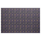 Create Your Own Purple & Gold Sacred Symbols Black Stoff (Fat Quarter (45,7 x 55,9 cm))