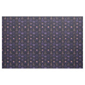 Create Your Own Purple & Gold Witchy Symbols Black Stoff (Fat Quarter (45,7 x 55,9 cm))