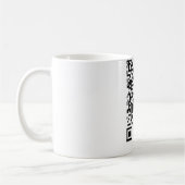 Create Your Own QR Code Funny Coffee Mug Gift Kaffeetasse (Links)