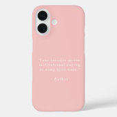 Create Your Own Quote Case-Mate iPhone Hülle (Rückseite)