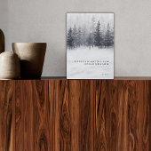 Create Your Own Quote Inspirational Forest Fotoplatte