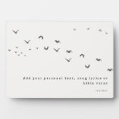 Create Your Own Quote Inspirational Nature  Fotoplatte (Vorderseite)