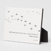 Create Your Own Quote Inspirational Nature  Fotoplatte (Seite)